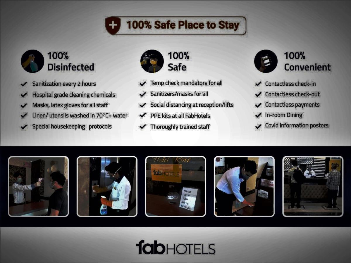 בובנשוואר Fabhotel Kanchan Plaza מראה חיצוני תמונה